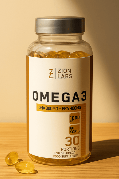 Zion Labs - Omega 3 Fish Oil (Original) - Infinitygallery.store