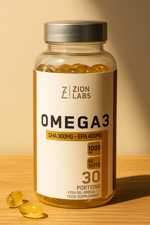 Zion Labs - Omega 3 Fish Oil (Original) - Infinitygallery.store